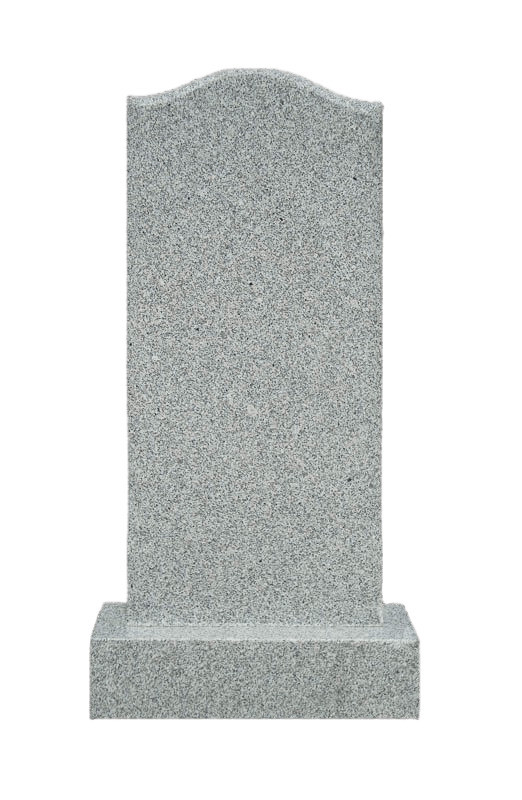 Памятник из серого гранита 4