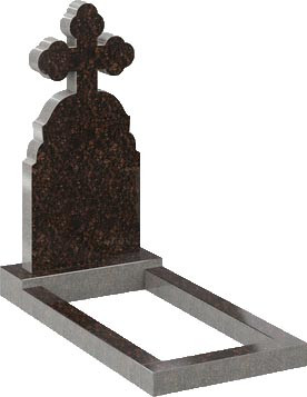 Памятник из гранита Балтика Крест 1