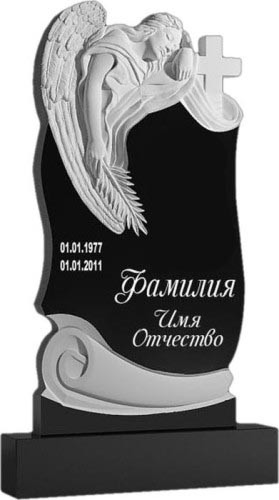 Памятник из гранита фигурный Ангел 3